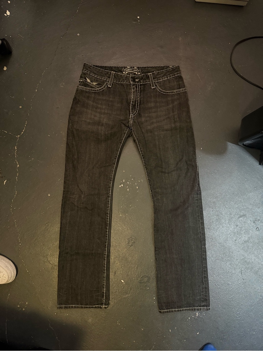 Robin's Jean Men's Black Bootcut Jeans